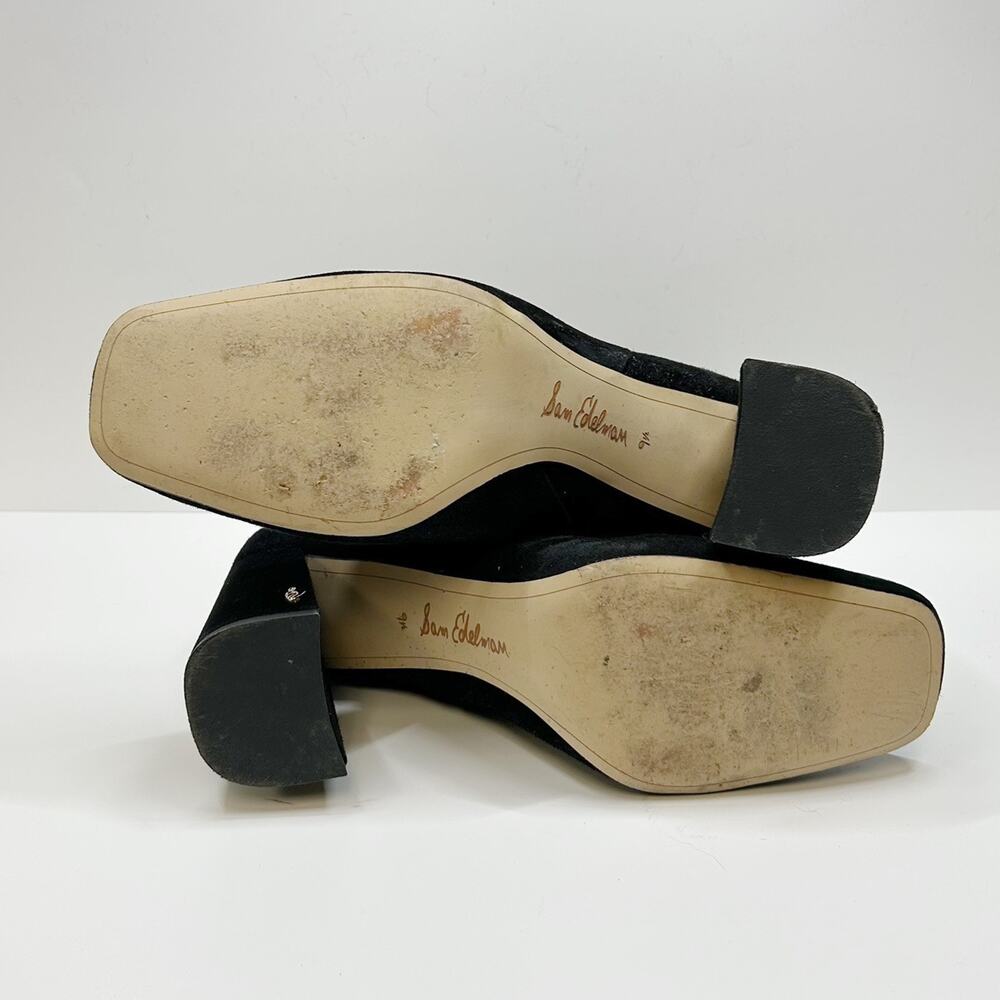 Sam Edelman Codie Suede Block Heel Square Toe Ank… - image 6
